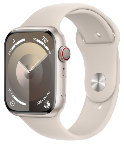 Watch 9 LTE Polarstern Alu 45mm Sportarmband Polarstern S/M MRM83