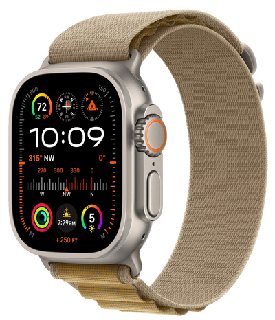 Watch Ultra 2 LTE Natur 49mm Alpine Loop Mandel M MX4F3