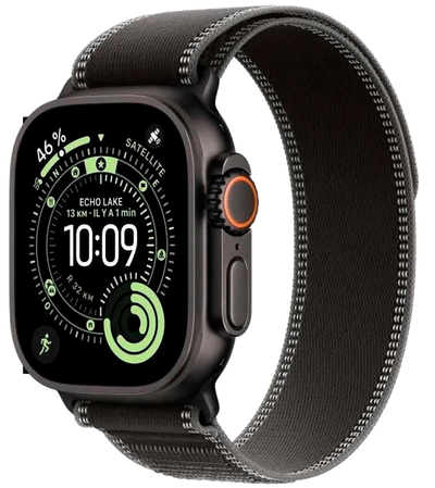 Watch Ultra 3 Titan Trail Loop Schwarz/Kohlegrau M/L MF1H4