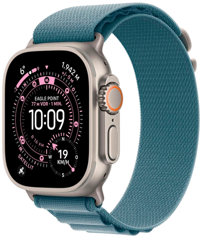 Watch Ultra 3 5G Natur 49mm Alpine Loop Hellblau M MEWM4