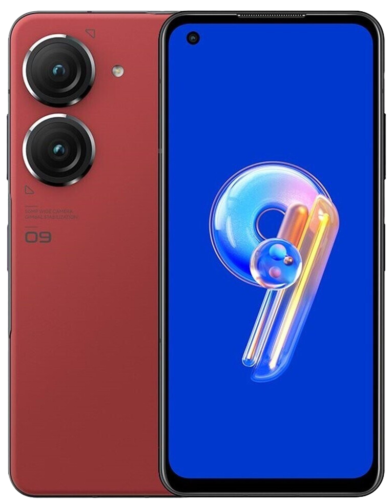 Asus Zenfone 9 Dual-SIM 8GB RAM rot - Ohne Vertrag
