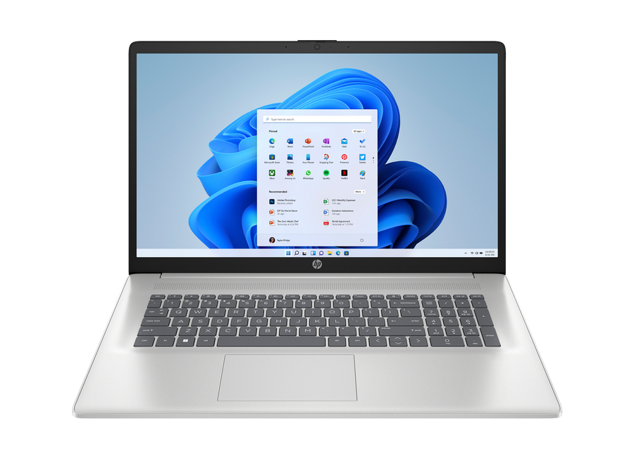 HP 17-cp3780ng 17" 2025 FHD Ryzen7 7730U 16 GB / 1 TB SSD W11H QWERTZ silber Renew - Ohne Vertrag