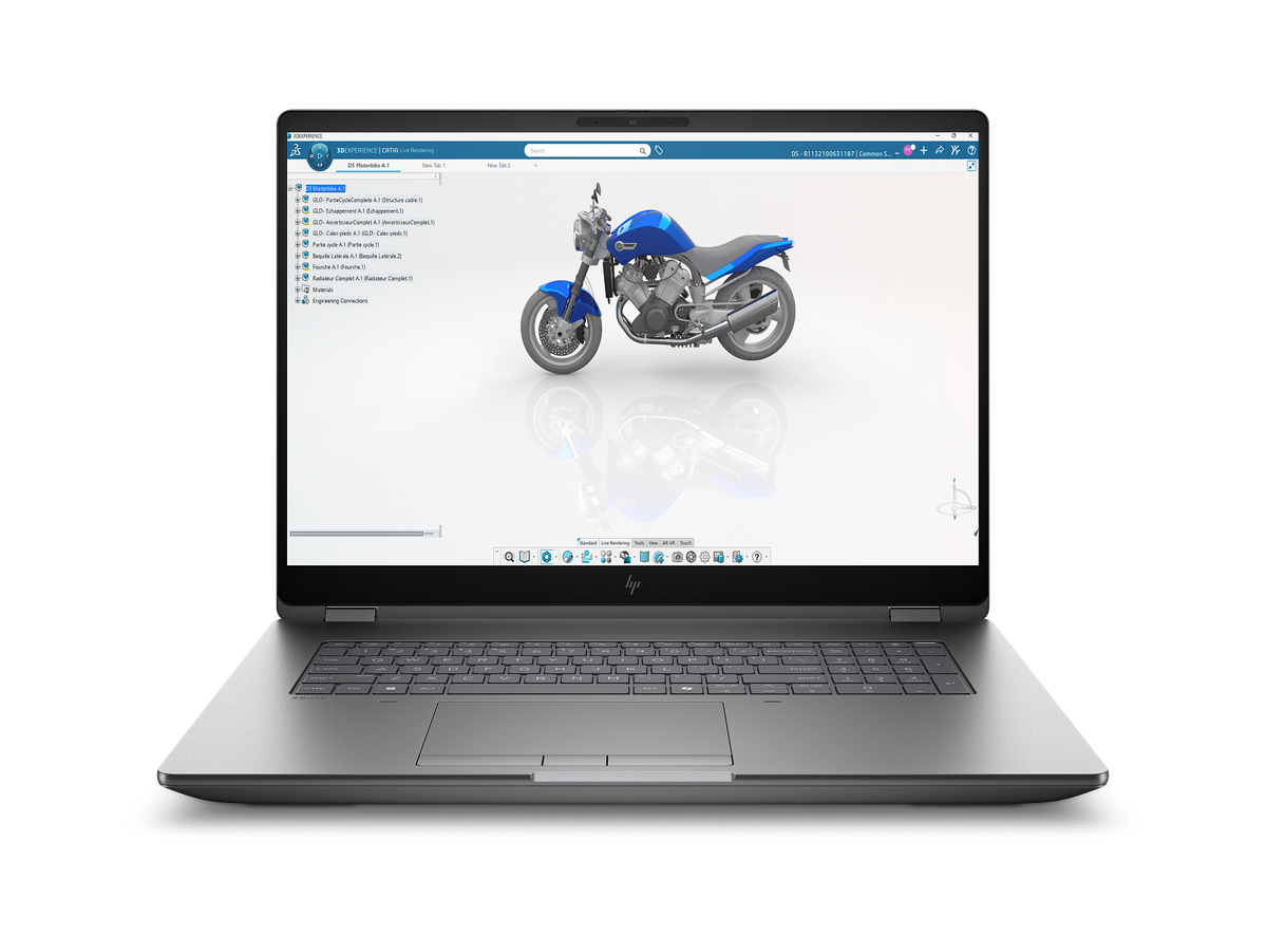 HP Zbook Fury G1i 18" 2025 WQXGA Ultra 9 285HX 64 GB / 2 TB SSD RTX PRO3000 12 GB W11Pro Silber Renew - Ohne Vertrag