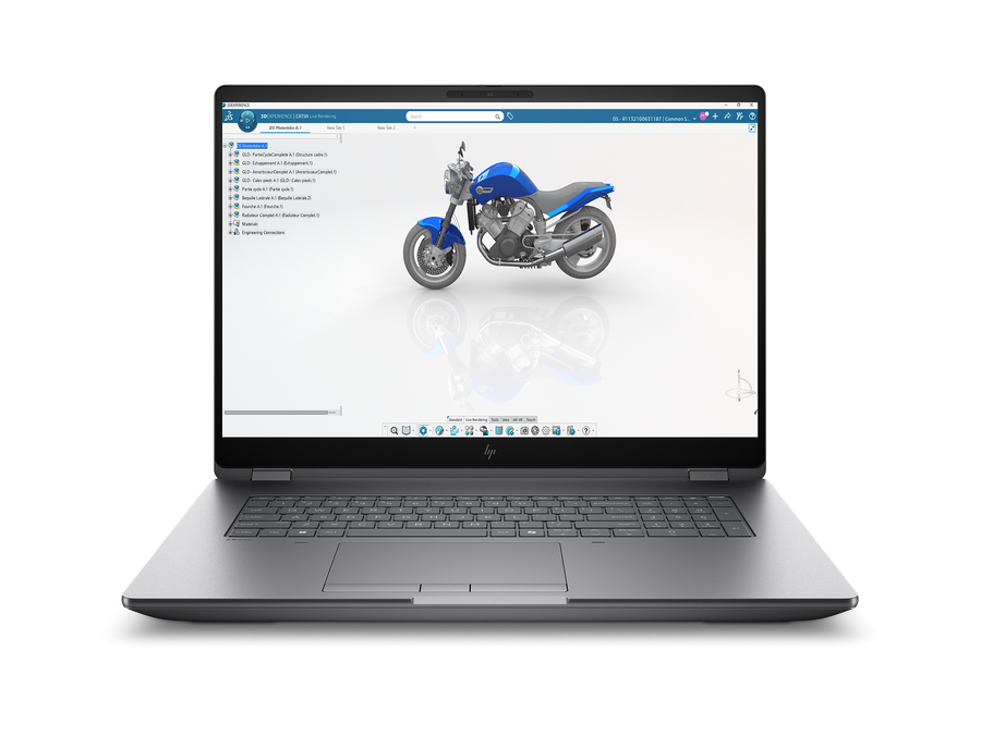 HP Zbook Fury G1i 18" 2025 WQXGA Ultra 9 285HX 64 GB / 2 TB SSD RTX PRO3000 12 GB W11Pro Silber Renew - Ohne Vertrag