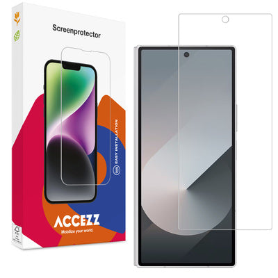 Accezz Screen Protector aus gehärtetem Glas für das Samsung Galaxy Z Fold 7