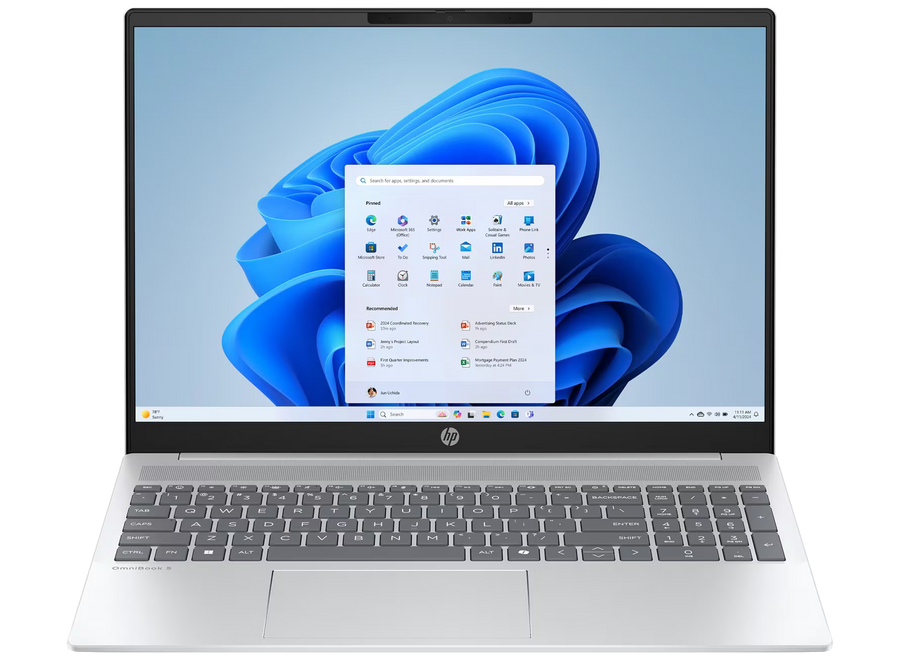 HP OmniBook 5 16-af1760ng 16" 2025 WUXGA OLED Ultra 5 225U 16 GB / 1 TB SSD W11H QWERTZ Silber Renew - Ohne Vertrag