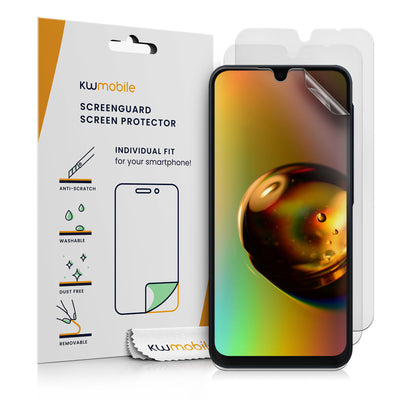 3x Displayschutzfolie matt kompatibel mit Samsung Galaxy A16 5G