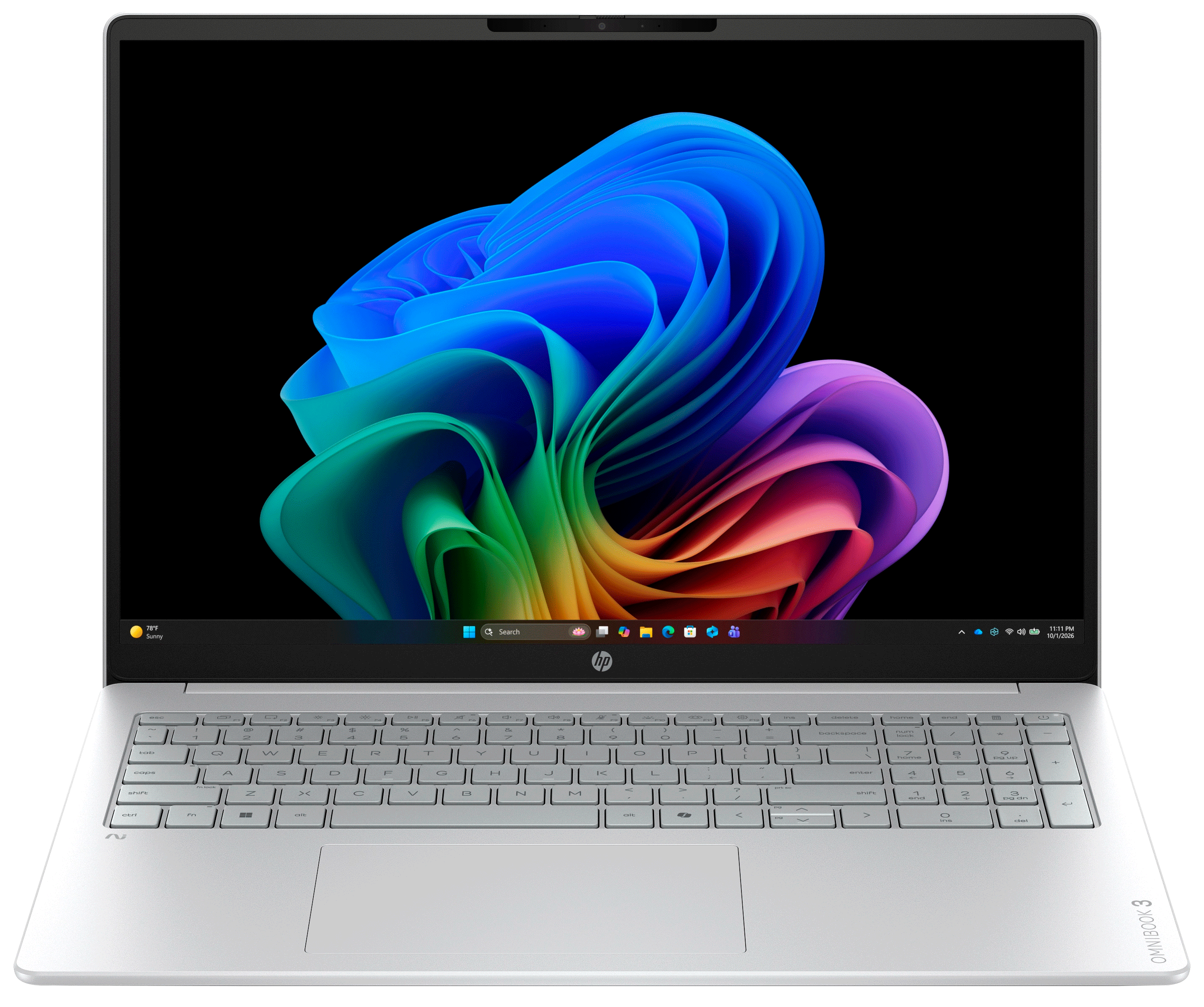 HP OmniBook 3 16-bw0730ng 16" 2025 WUXGA Ryzen 3 30 8 GB / 512 GB SSD W11H QWERTZ Silber Renew - Ohne Vertrag