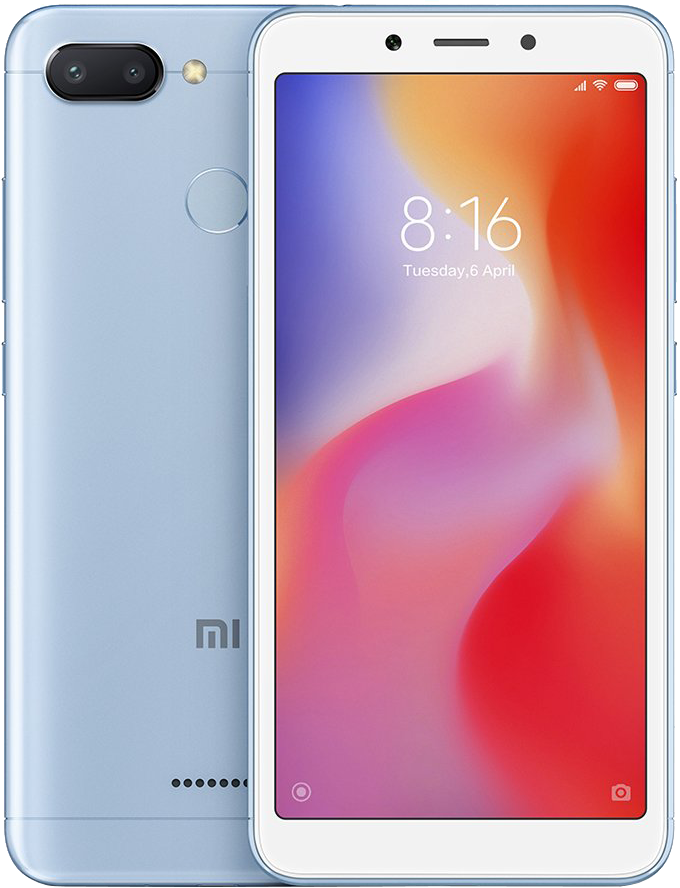 Xiaomi Redmi 6 Dual-SIM blau - Ohne Vertrag