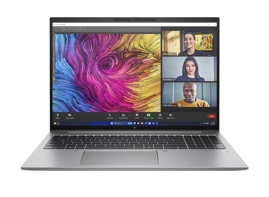 HP ZBook FireFly 16 G11 16" 2024 WUXGA Ultra 7 165H 32 GB / 512 GB SSD W11Pro QWERTZ Silber Renew - Ohne Vertrag