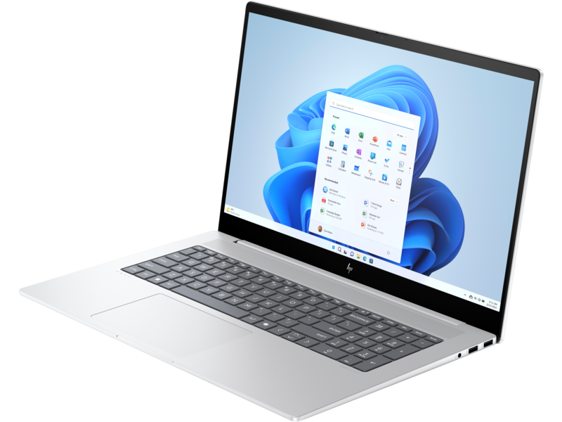 HP Envy 17-da0780ng 17,3" 2024 FHD Ultra 7 155H 32 GB / 2 TB W11H QWERTZ Silber - Ohne Vertrag