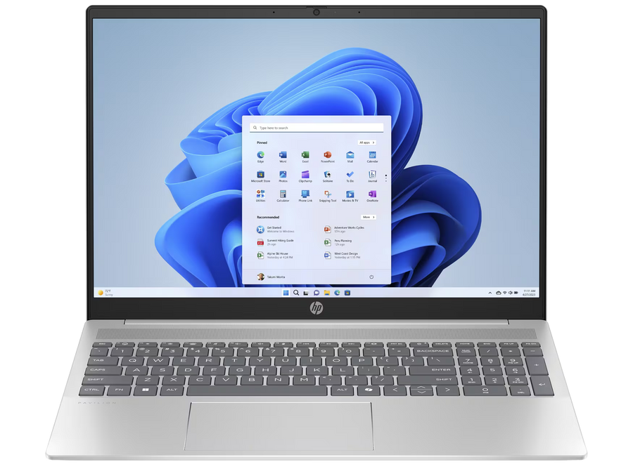 HP Pavilion 16-af0770ng 16" 2024 WUXGA Ultra 7 155U 16 GB / 1 TB SSD W11H QWERTZ Silber Renew - Ohne Vertrag