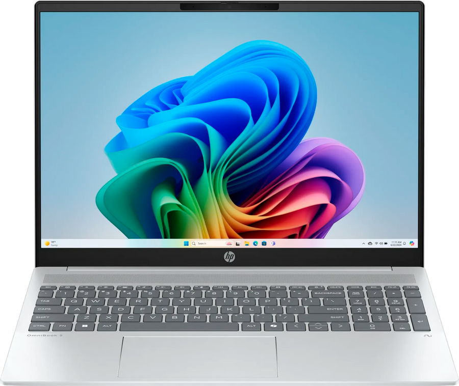 HP OmniBook 5 NGAI 16-ag1178ng 16" 2025 WUXGA OLED Ryzen7 350 32 GB / 1 TB SSD W11H QWERTZ silber Renew - Ohne Vertrag