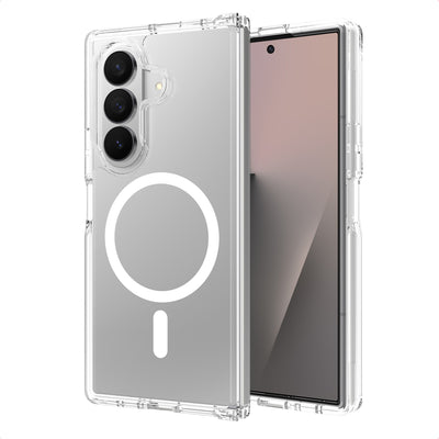 Accezz Xtreme Impact Backcover mit MagSafe für das Samsung Galaxy Z Fold 7 - Transparent