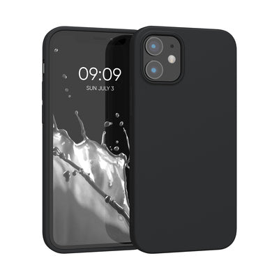 TPU Hülle für Apple iPhone 12 mini in Schwarz matt