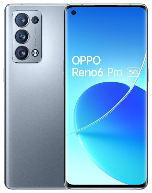 OPPO Reno 6 Pro 5G Dual-SIM grau- Onhe Vertrag