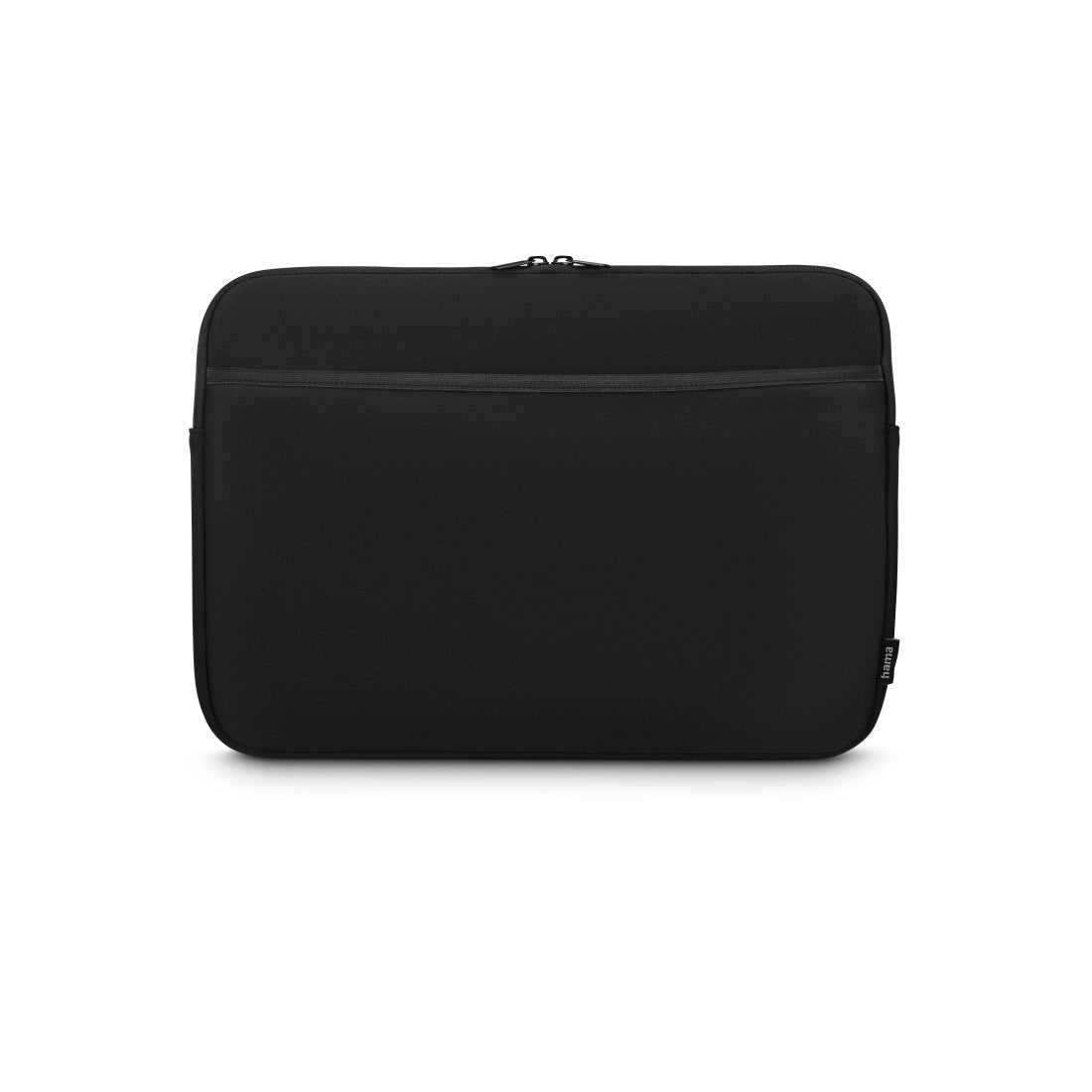 Hama Laptop-Sleeve Neoprene mit Vorderfach, 36 - 40 cm (14,1-15,6), Schwarz