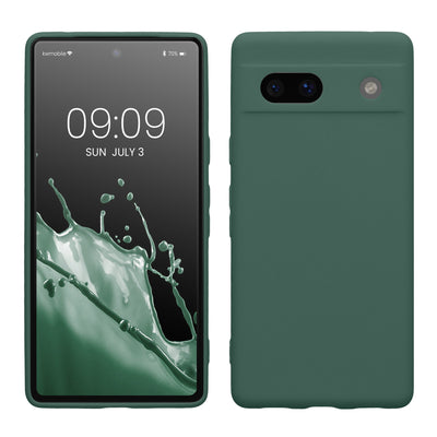 TPU Hülle mit Kameraschutz für Google Pixel 7a in Tannengrün