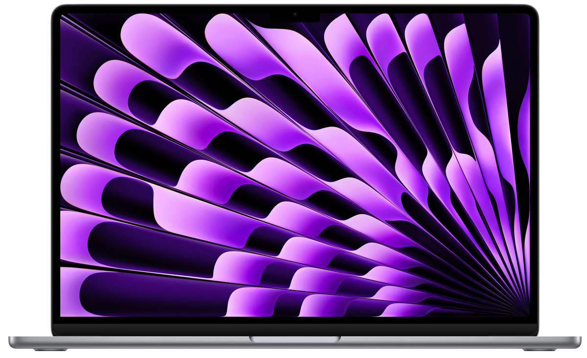 Apple MacBook Air 15" 2023 M2 10-Core GPU 8 GB / 256 GB SSD macOS MQKP3B/A QWERTY Grau - Ohne Vertrag