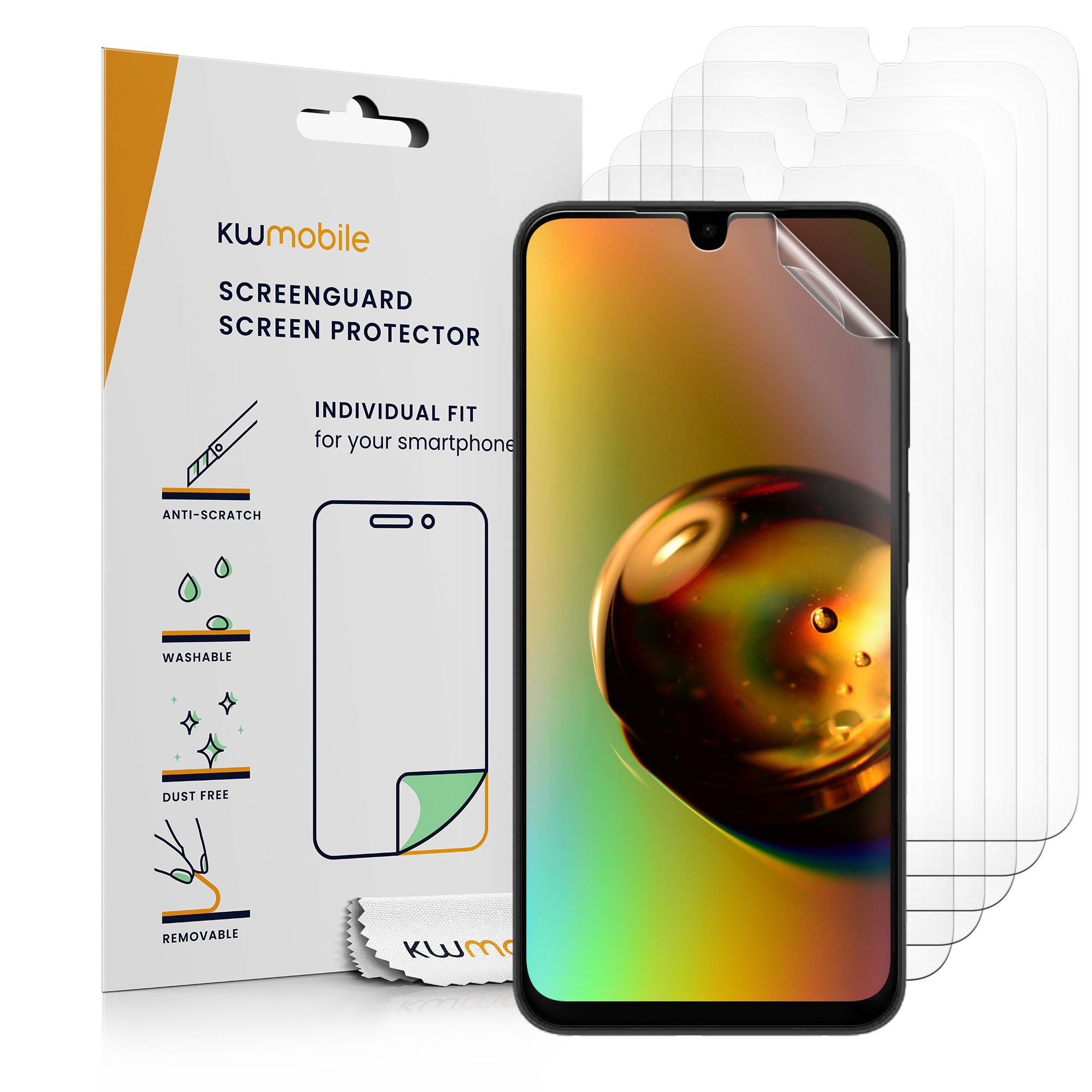 6x Folie kristallklar für Samsung Galaxy A26 5G
