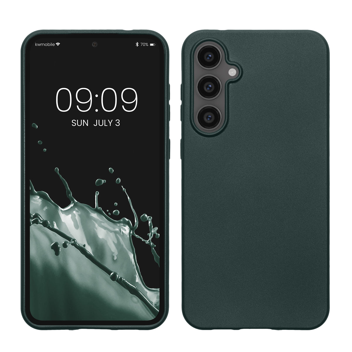 TPU Hülle für Samsung Galaxy S23 FE in Metallic Petrol