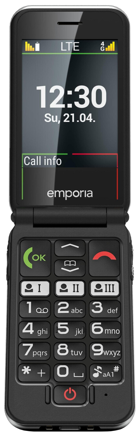Emporia JOY LTE V3 schwarz - Ohne Vertrag