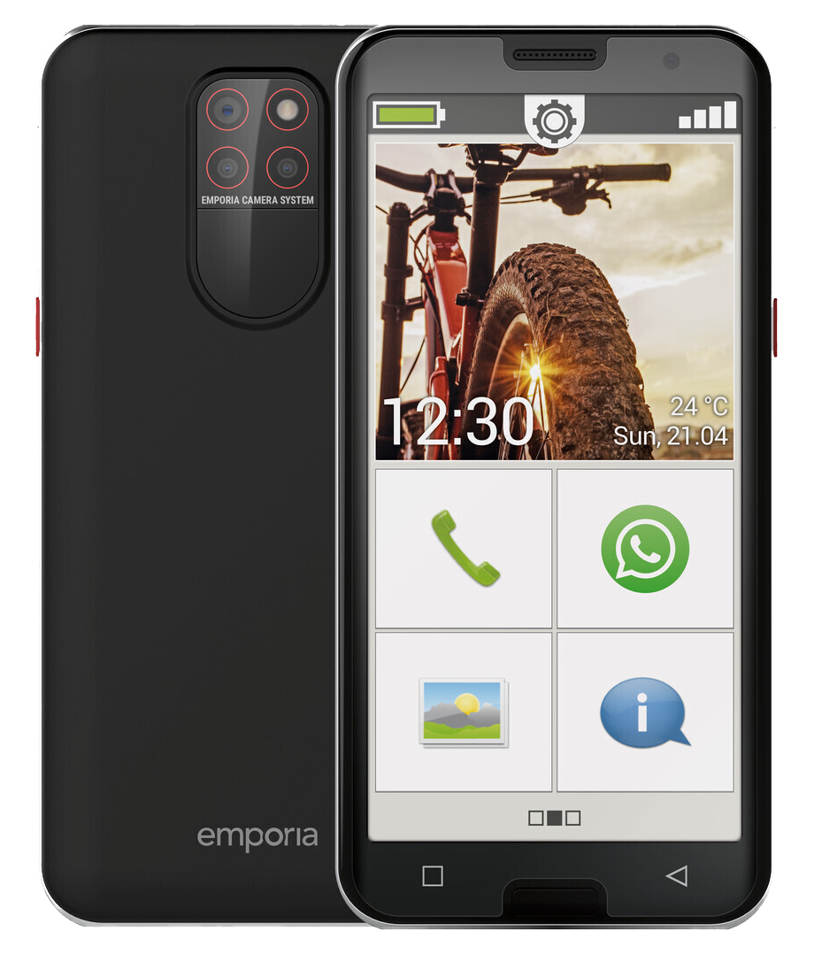 Emporia SMART.5 schwarz - Ohne Vertrag