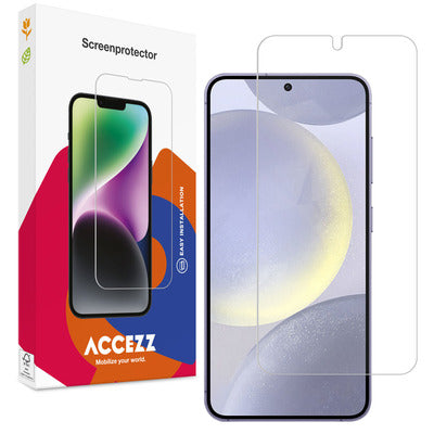 Accezz Screen Protector aus gehärtetem Glas für das Samsung Galaxy S24 Plus / S25 Plus