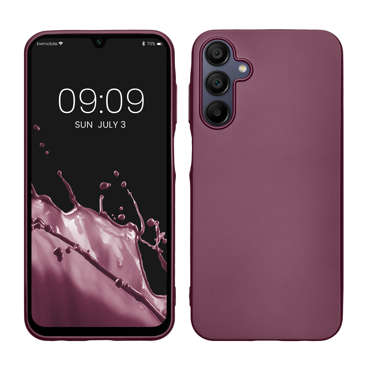 TPU Hülle für Samsung Galaxy A15 5G in Metallic Lavendel