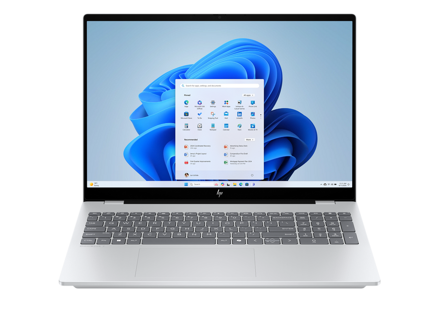 HP OmniBook 7 AI 16-ay0750ng 16" 2025 WUXGA Ultra 5 225H 16 GB / 1 TB SSD W11H QWERTZ Silber Renew - Ohne Vertrag