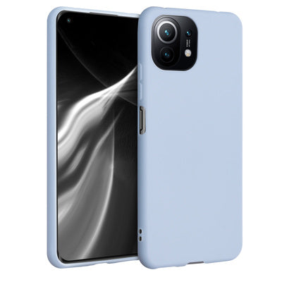 TPU Hülle für Xiaomi 11 Lite (5G) NE / Mi 11 Lite (5G) in Hellblau matt