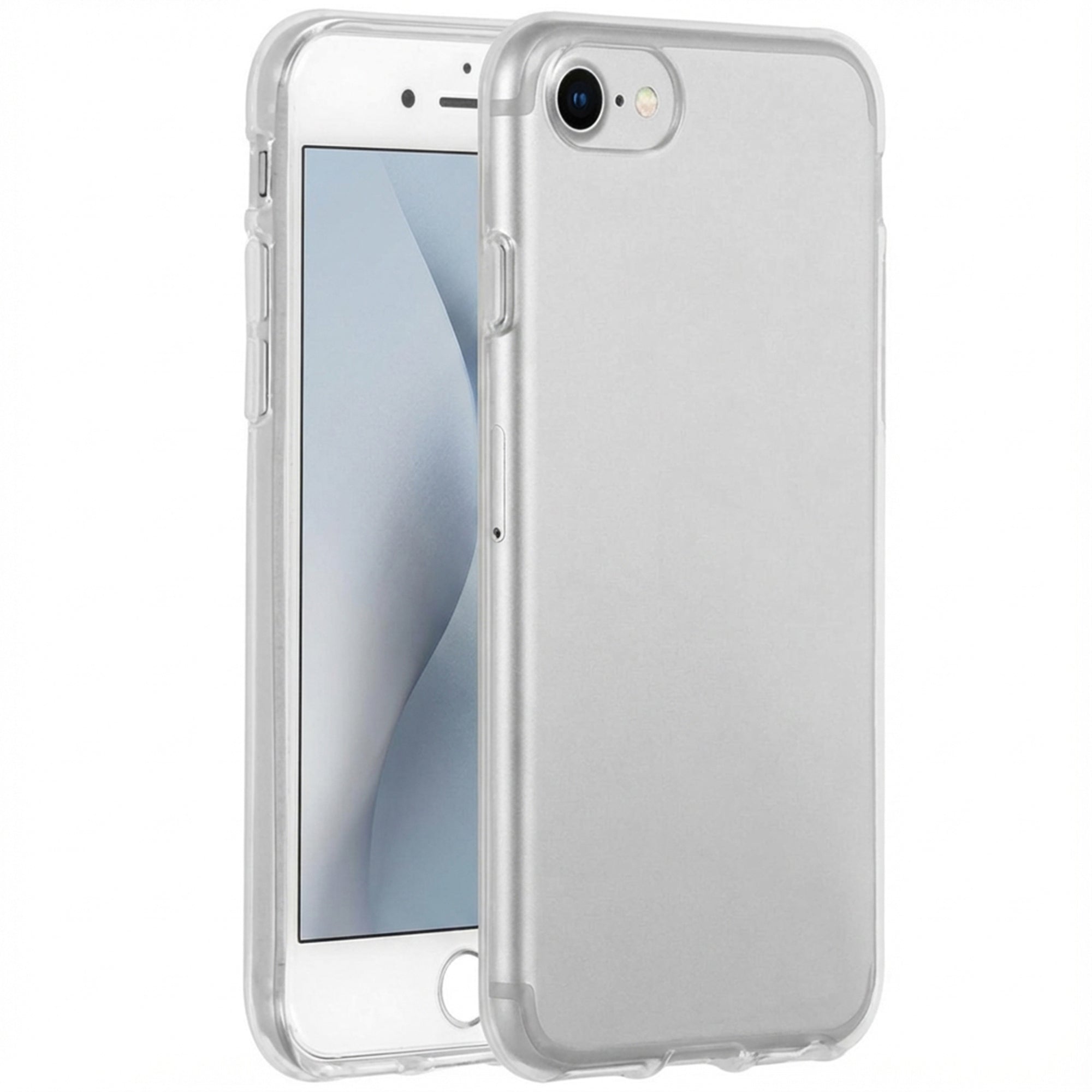 Accezz Clear TPU Backcover für das Apple iPhone SE (2022 / 2020) / 8 / 7 / 6(s) - Transparent