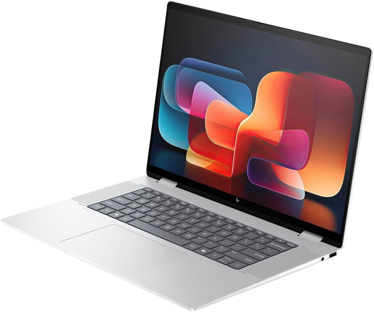 HP Envy x360 16-ac0790ng 16" 2024 2.8K Ultra 7 155U 32 GB / 1 TB W11H QWERTZ Silber - Ohne Vertrag