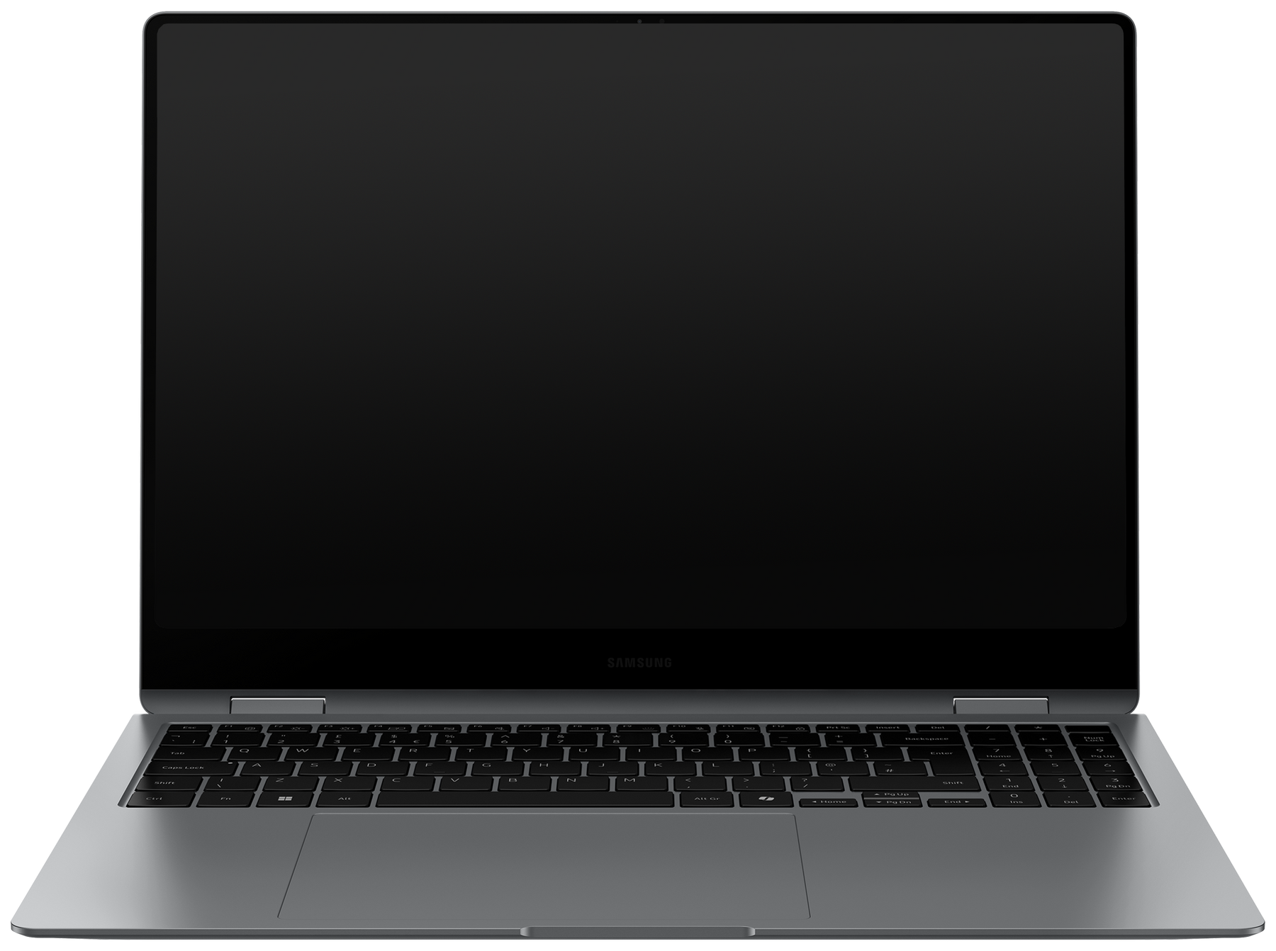 Samsung Galaxy Book5 Pro 360 16" 2024 WQXGA Core Ultra 7 256V 16 GB / 512 GB SSD W11H NP960QHA-KG1FR AZERTY Grau - Ohne Vertrag
