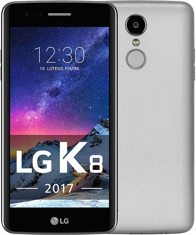 LG K8 2017 silber - Ohne Vertrag