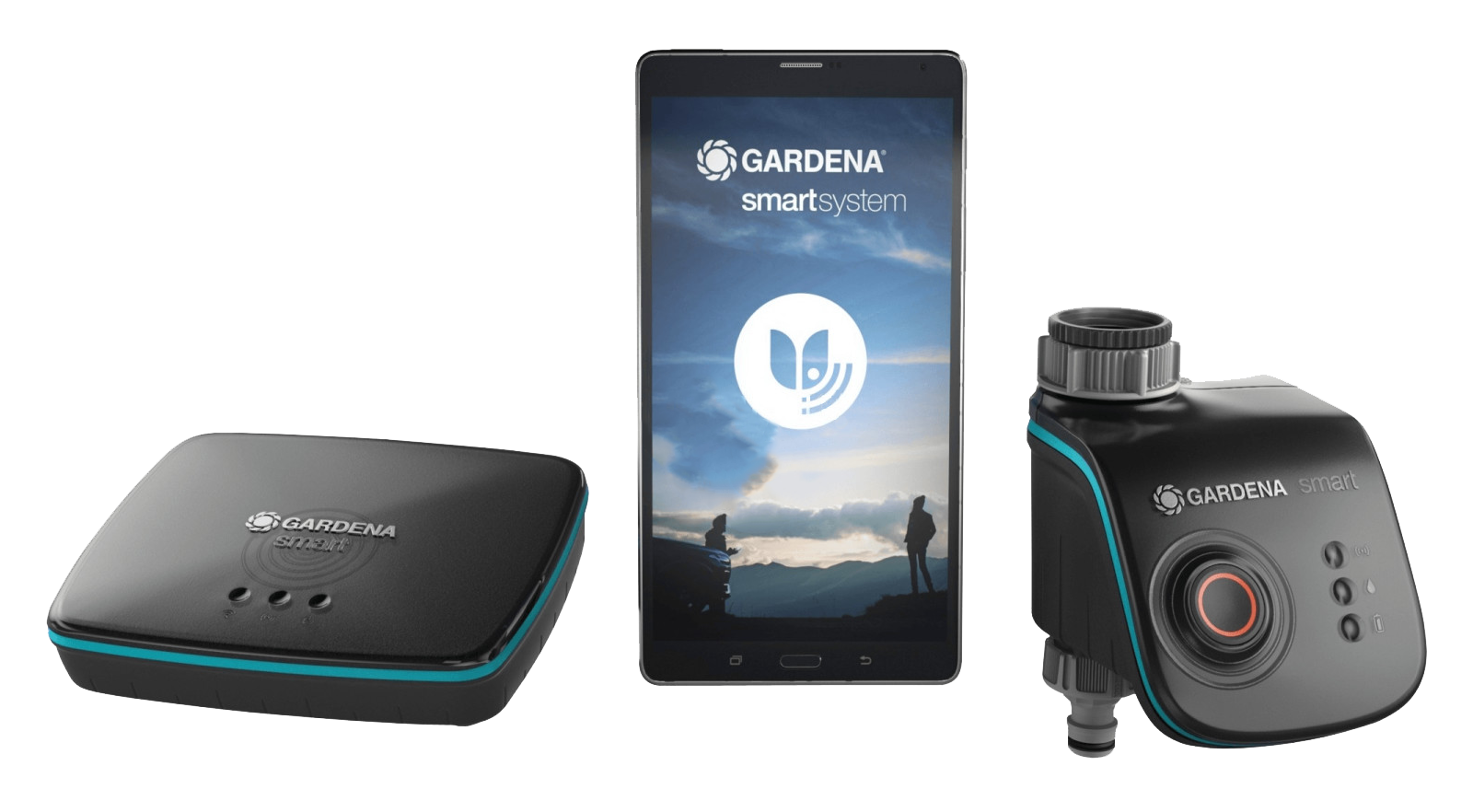 Gardena smart Water Control Set (19103-20) schwarz - Ohne Vertrag