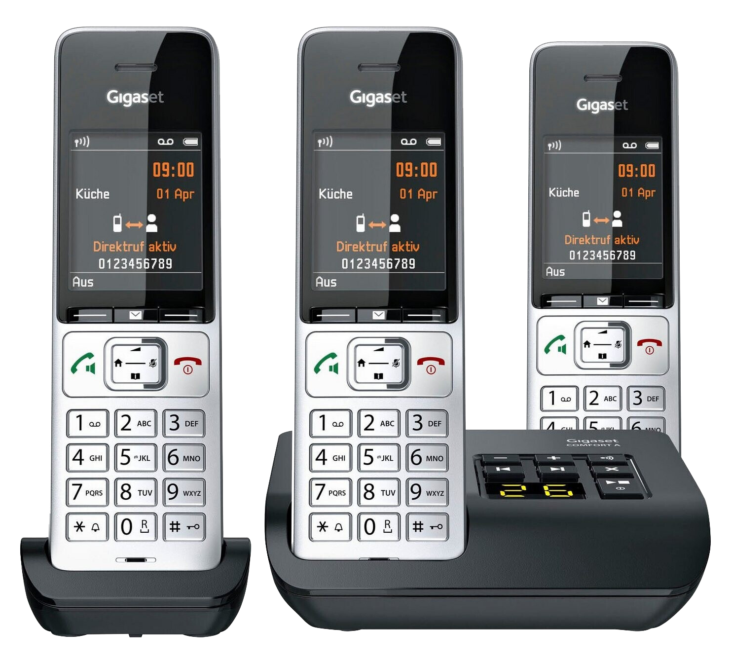 Gigaset COMFORT 500A Trio - Ohne Vertrag