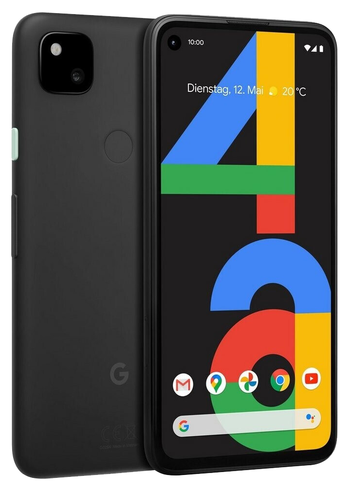 Google Pixel 4A Dual-SIM schwarz - Ohne Vertrag