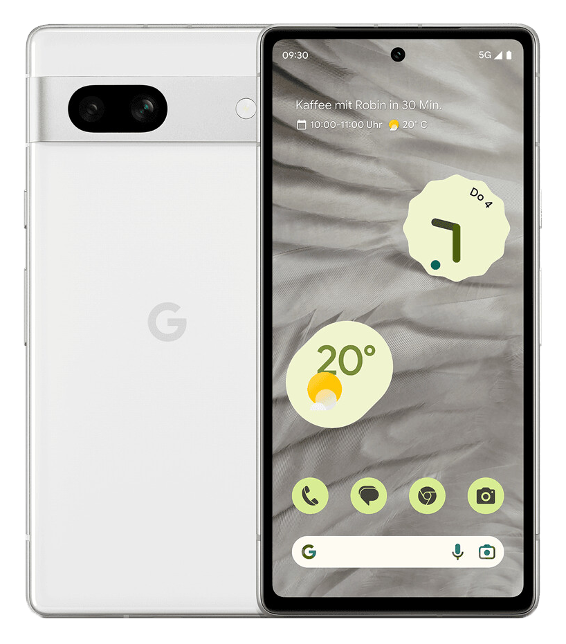 Google Pixel 7a 5G Dual-SIM weiß - Ohne Vertrag