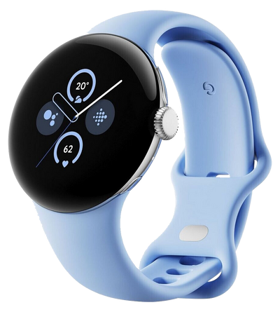 Pixel Watch 2 Bluetooth Polished Silver SportArmband Bay