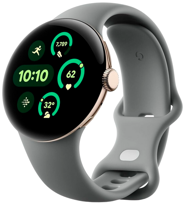 Champagne Gold Aluminum Case / Hazel Active Band