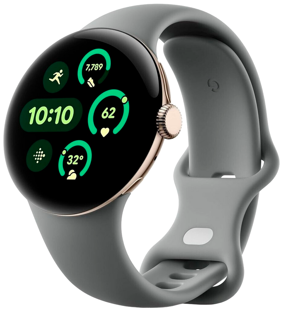 Champagne Gold Aluminum Case / Hazel Active Band