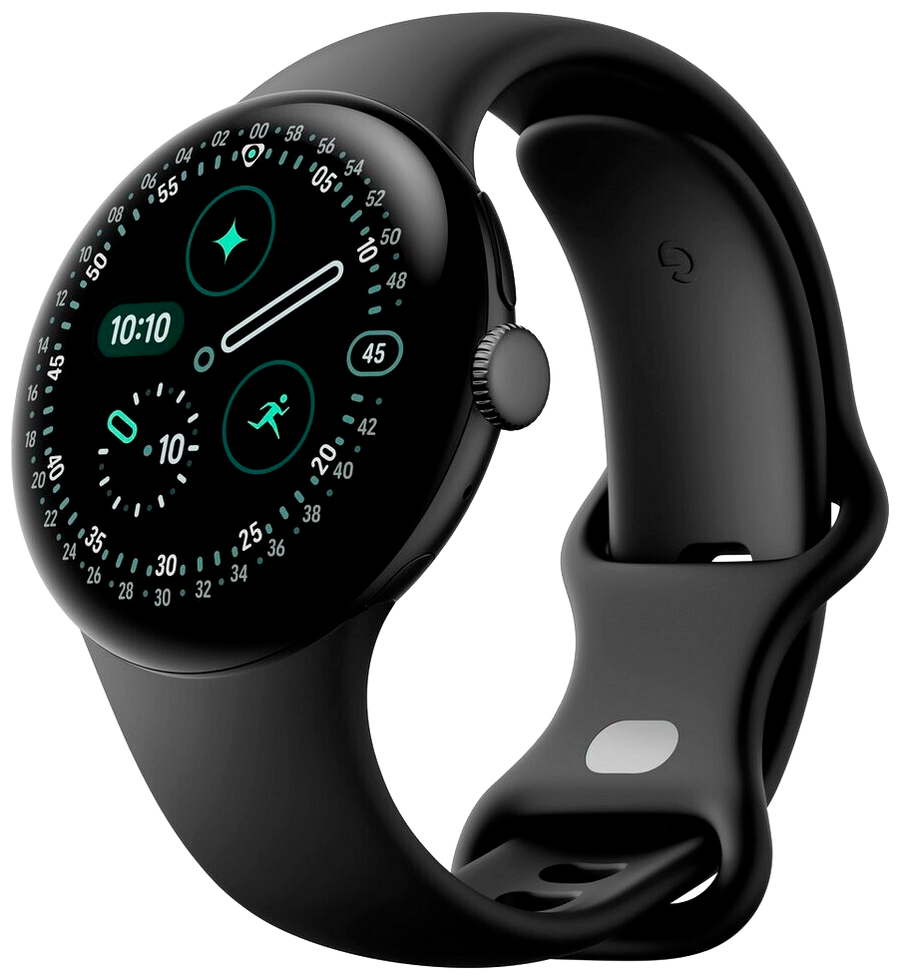 Matte Black Aluminum Case / Obsidian Active Band