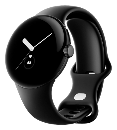 Pixel Watch Bluetooth Matte Black Sportarmband Obsidian