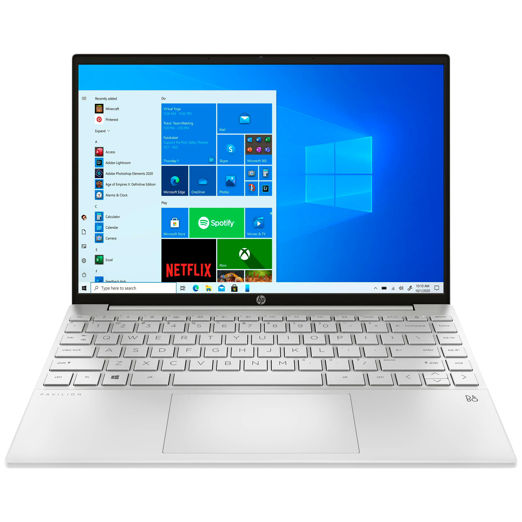 HP Pavilion Aero 13-be1775ng 13" 2022 WQXGA Ryzen 7 5825U 16 GB / 1 TB SSD W11H QWERTZ Silber Renew - Ohne Vertrag