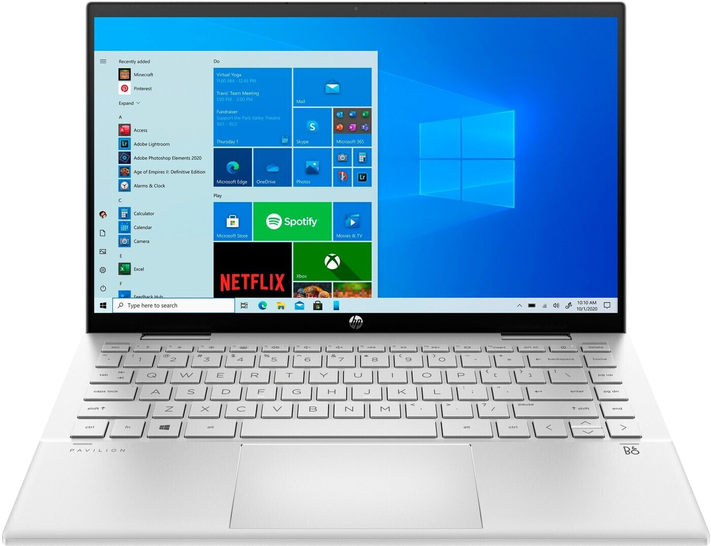 HP 14-dy0055ng 14" 2021 FHD i5-1135G7 8 GB / 256 GB SSD W10H 479N9EA QWERTZ silber - Ohne Vertrag