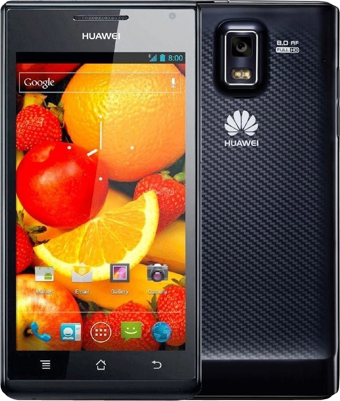 Huawei Ascend P1 schwarz - Ohne Vertrag