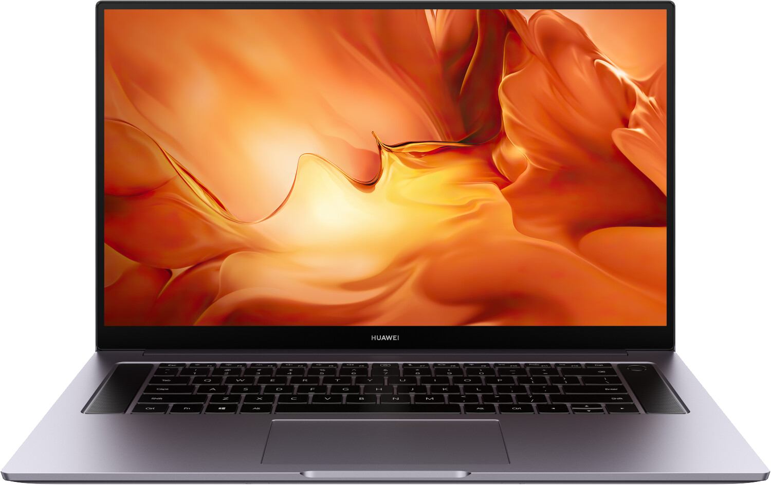 Huawei MateBook D16 16" 2021 Full HD Ryzen 5 4600H 16 GB / 512 GB SSD W10H 53011VFJ QWERTZ grau - Ohne Vertrag