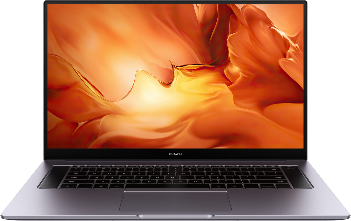 Huawei MateBook D16 16" 2021 Full HD Ryzen 5 4600H 16 GB / 512 GB SSD W10H 53011VFJ QWERTZ grau - Ohne Vertrag