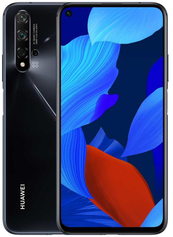 Huawei Nova 5T Dual-SIM 128 GB schwarz - Ohne Vertrag